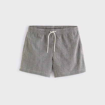 Abercrombie Pull-On Embroidered Swim Trunk