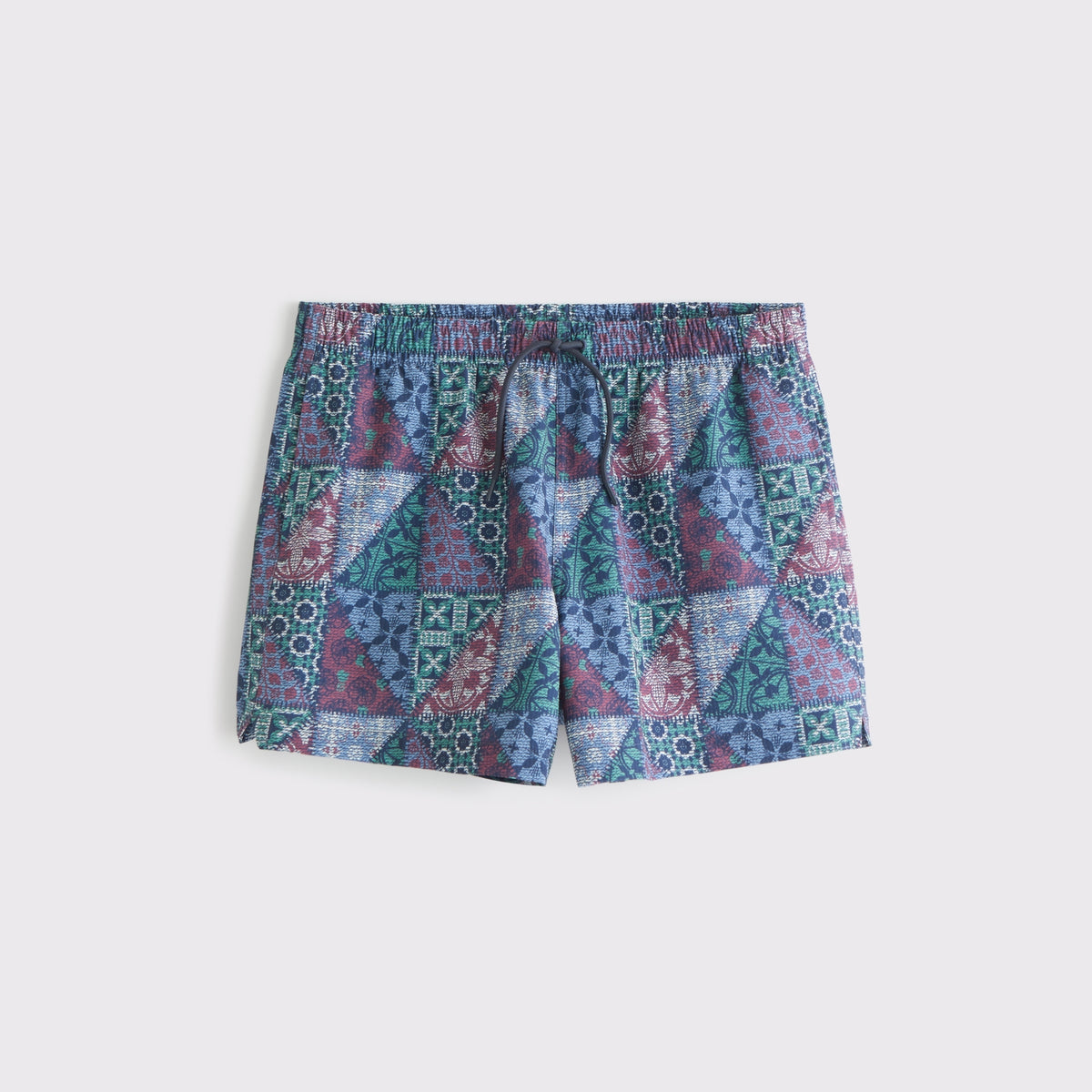 Abercrombie Pull-On Embroidered Swim Trunk