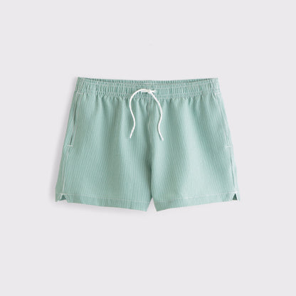 Abercrombie Pull-On Embroidered Swim Trunk