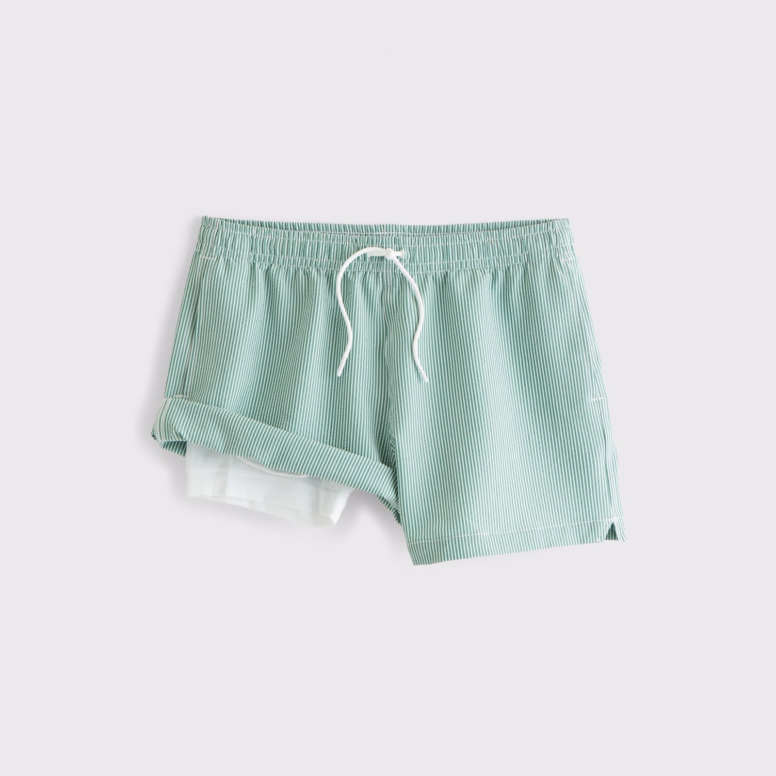 Abercrombie Pull-On Embroidered Swim Trunk