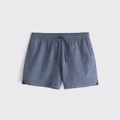 Abercrombie Pull-On Embroidered Swim Trunk