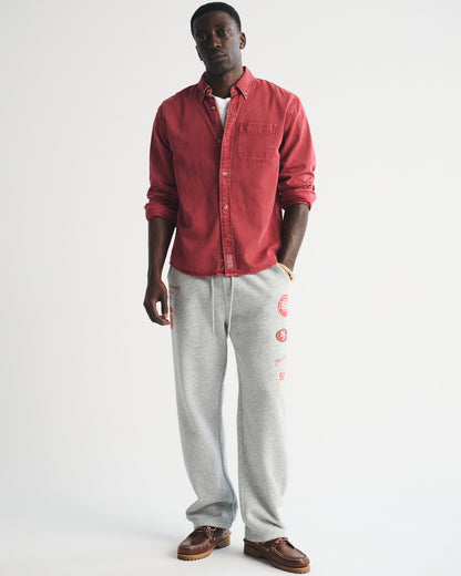 Abercrombie Philadelphia Eagles Baggy Open-Hem Sweatpant