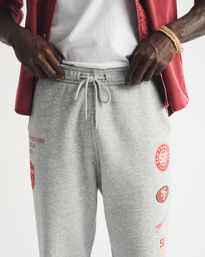 Abercrombie Philadelphia Eagles Baggy Open-Hem Sweatpant