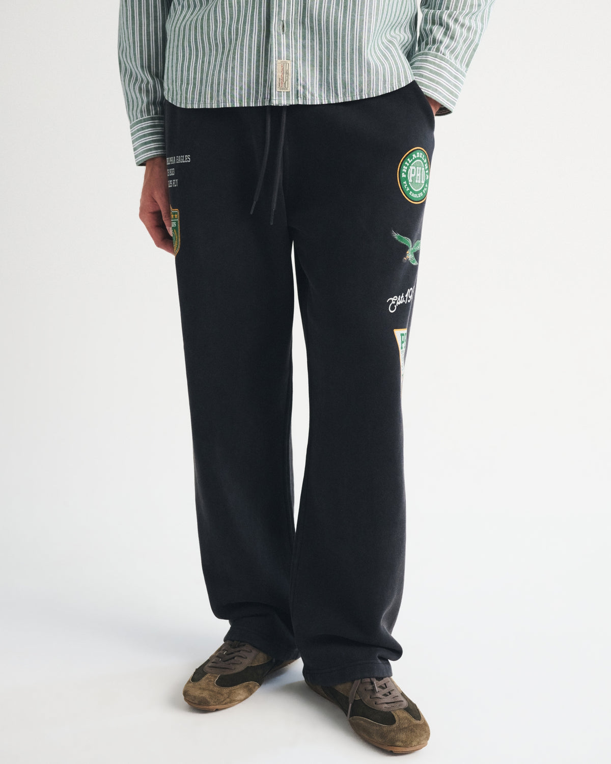 Abercrombie Philadelphia Eagles Baggy Open-Hem Sweatpant