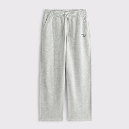 Abercrombie Essential Straight Open-Hem Sweatpant