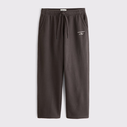Abercrombie Essential Straight Open-Hem Sweatpant