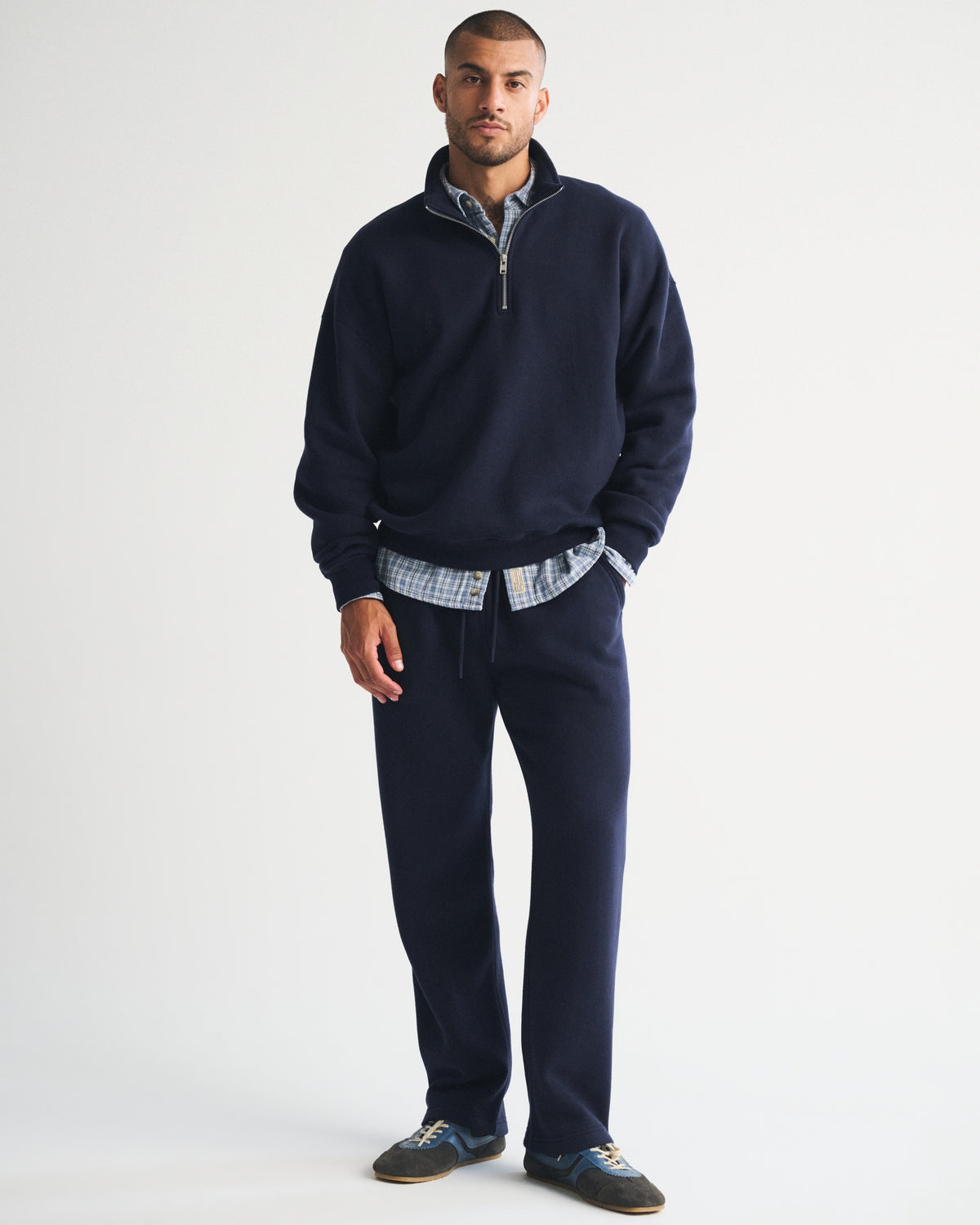 Abercrombie Essential Straight Open-Hem Sweatpant