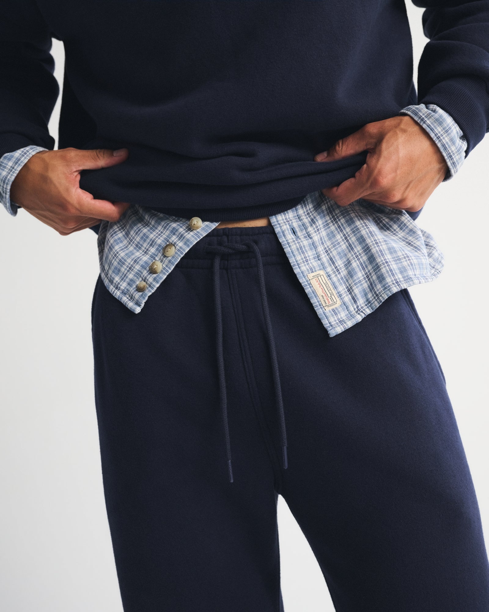 Abercrombie Essential Straight Open-Hem Sweatpant
