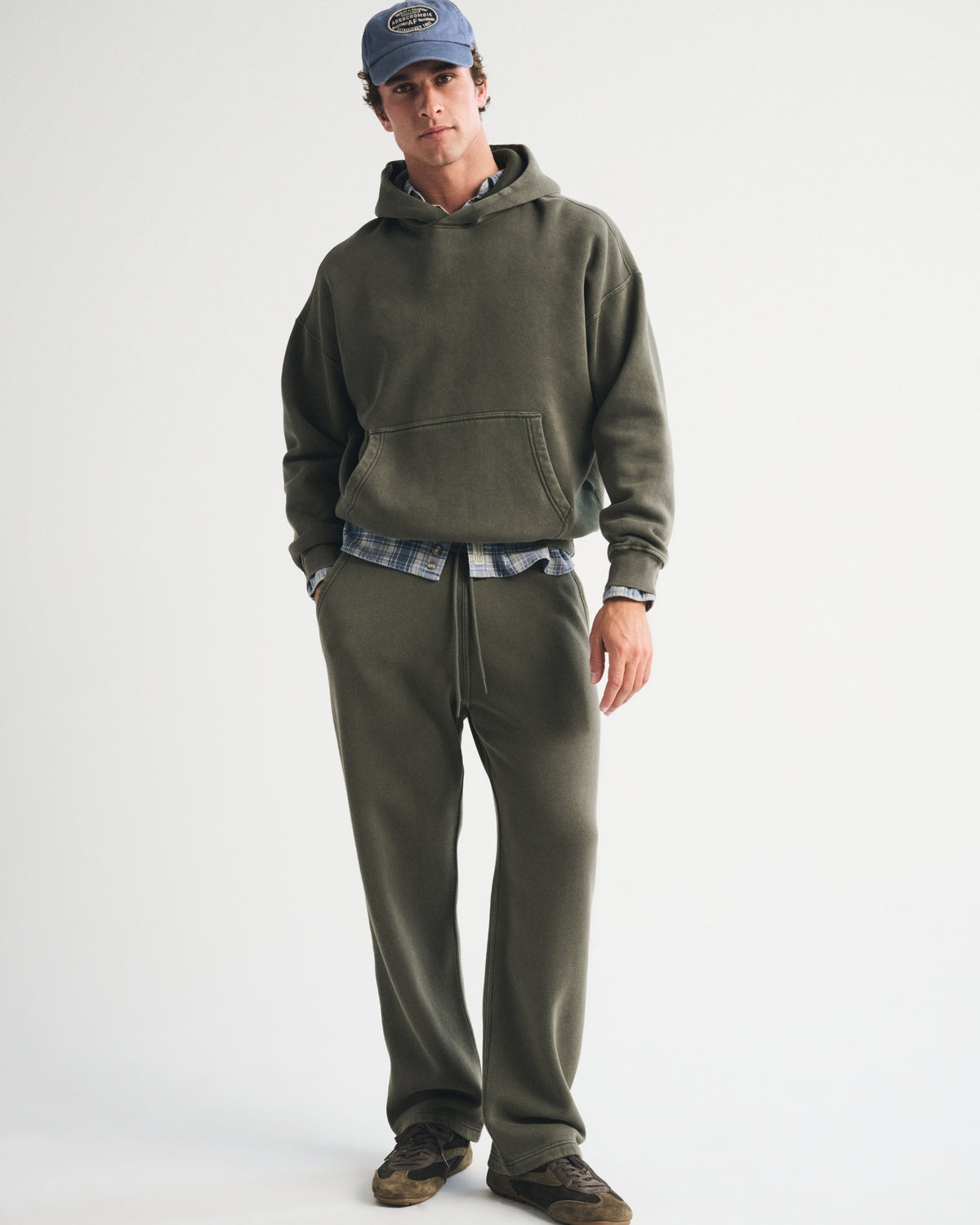 Abercrombie Essential Straight Open-Hem Sweatpant