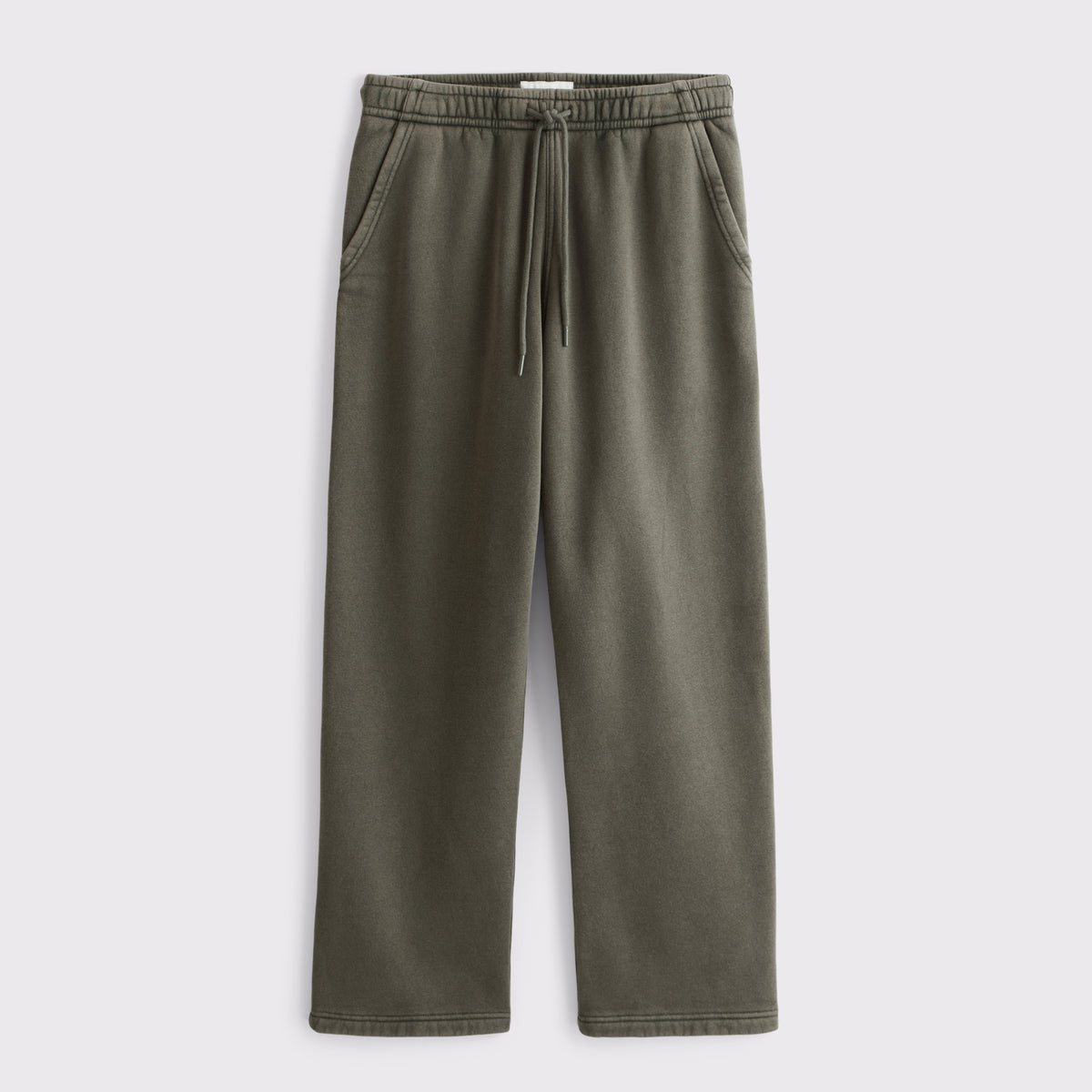 Abercrombie Essential Straight Open-Hem Sweatpant
