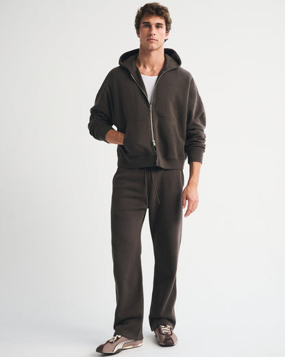 Abercrombie Essential Straight Open-Hem Sweatpant