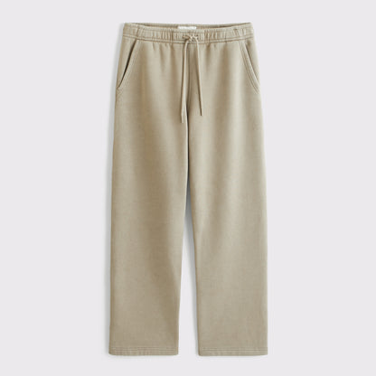 Abercrombie Essential Straight Open-Hem Sweatpant
