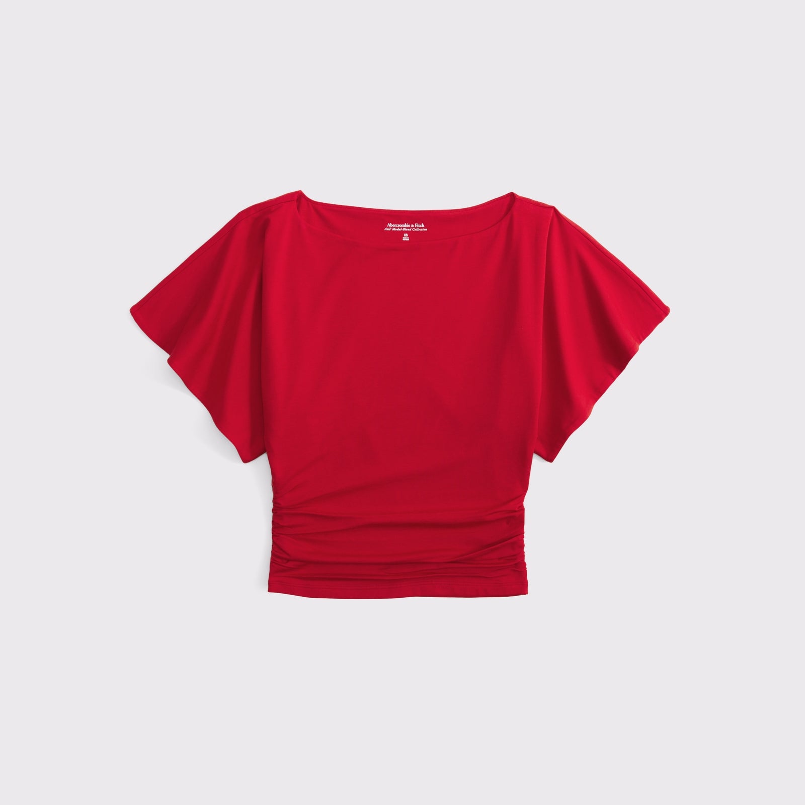 Abercrombie Flutter Sleeve Slash Top