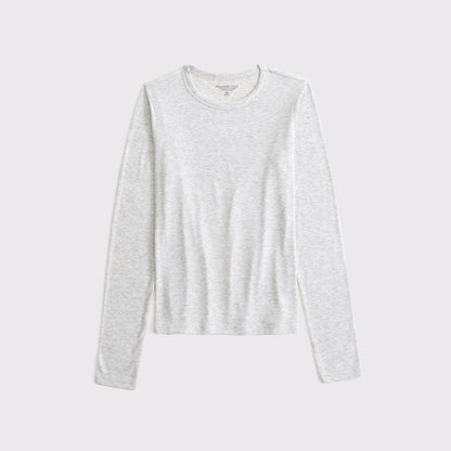 Abercrombie Long-Sleeve Modal-Blend Lounge Tee