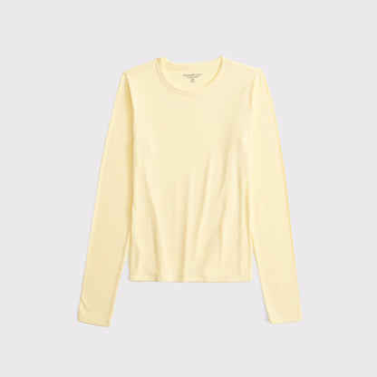Abercrombie Long-Sleeve Modal-Blend Lounge Tee