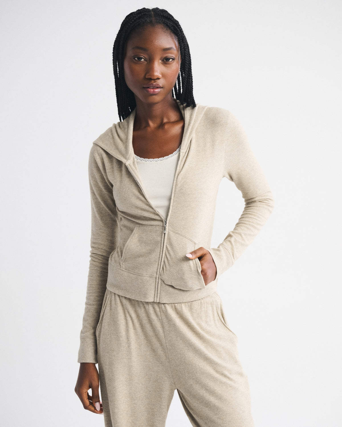 Abercrombie Cozy Lounge Full-Zip