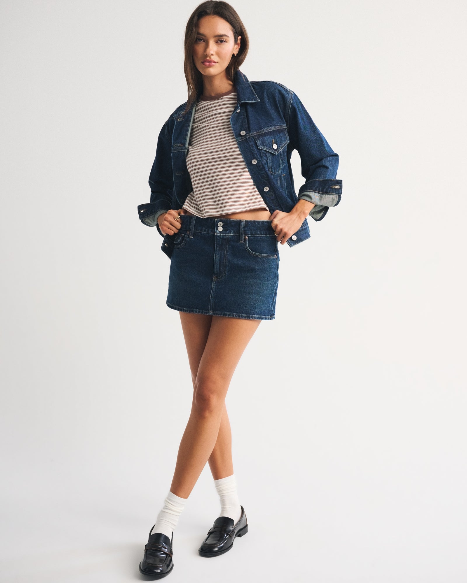 Abercrombie Essential Polished Skimming Tee