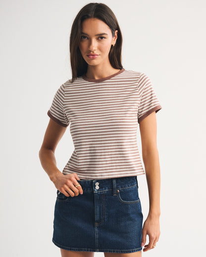 Abercrombie Essential Polished Skimming Tee