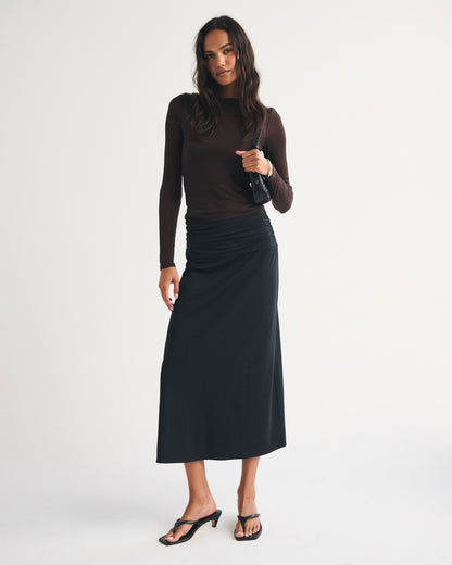 Abercrombie Long-Sleeve Rib Top and Tank Set