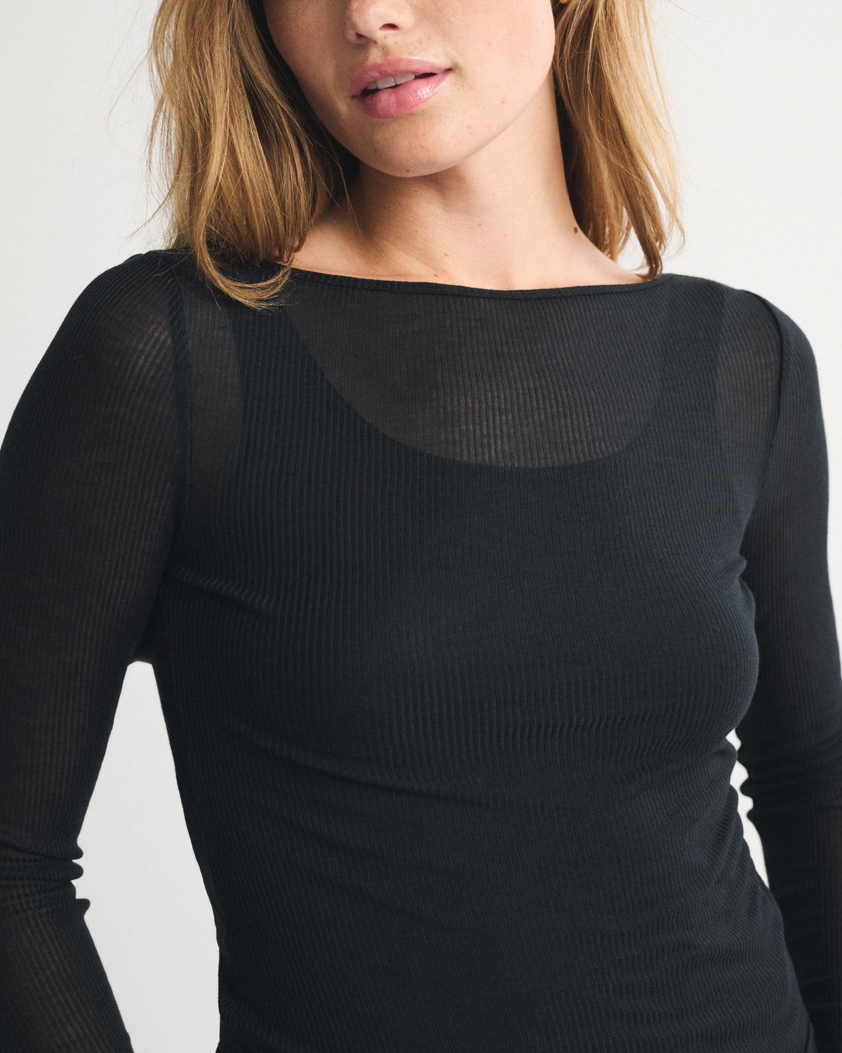 Abercrombie Long-Sleeve Rib Top and Tank Set
