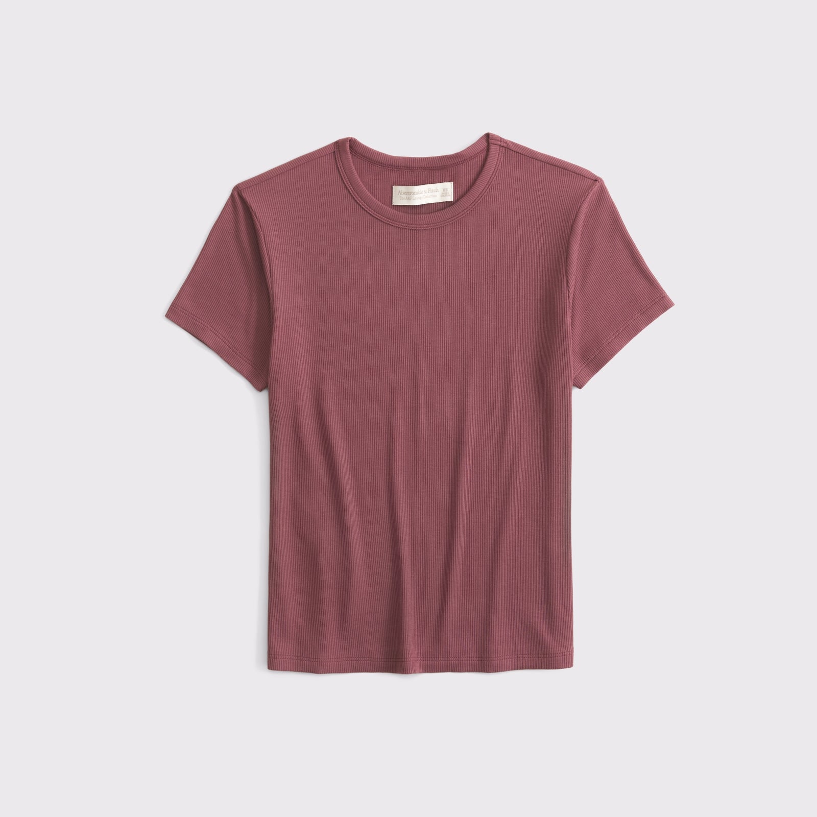 Abercrombie Modal-Blend Lounge Rib Baby Tee