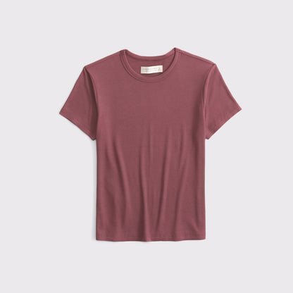 Abercrombie Modal-Blend Lounge Rib Baby Tee