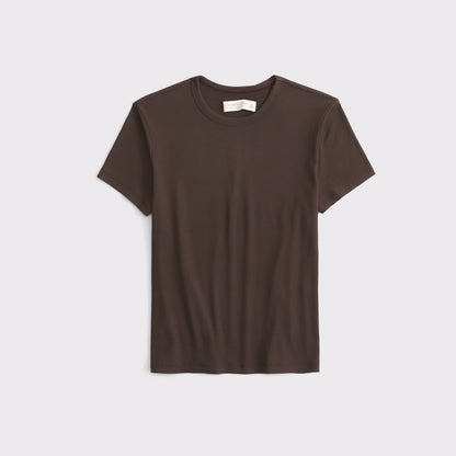 Abercrombie Modal-Blend Lounge Rib Baby Tee