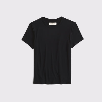 Abercrombie Modal-Blend Lounge Rib Baby Tee