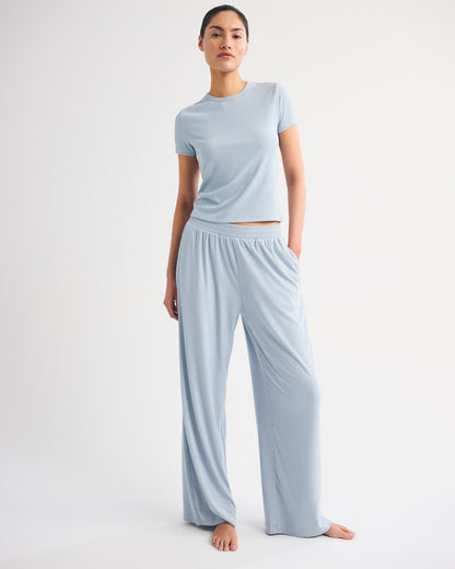 Abercrombie Modal-Blend Lounge Rib Baby Tee