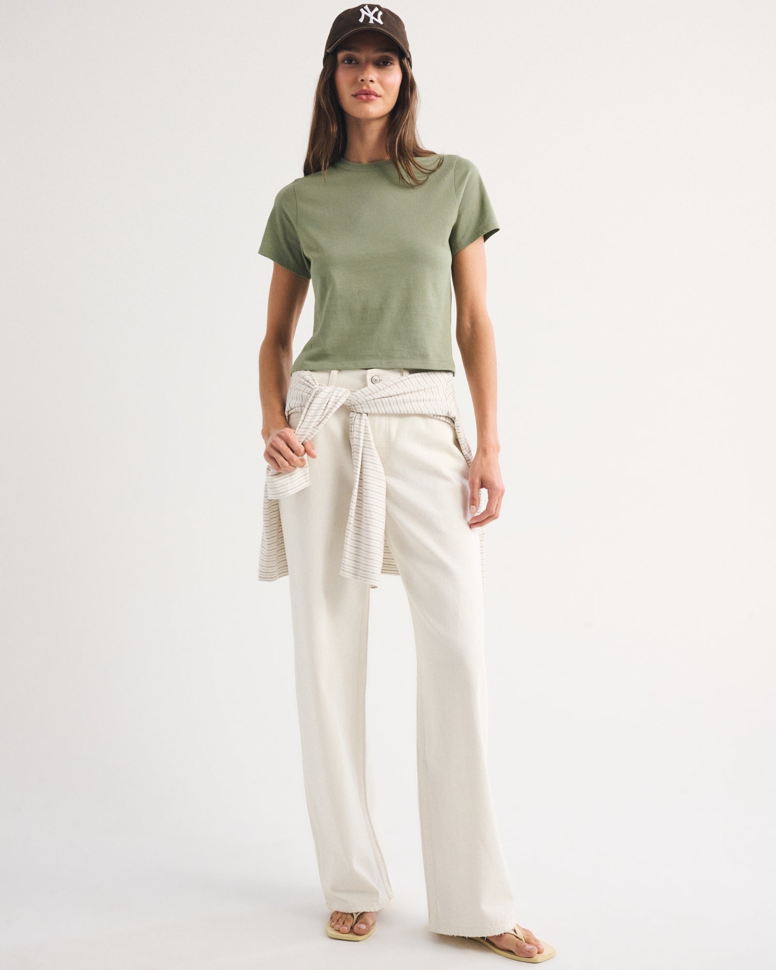 Abercrombie Essential Polished Skimming Tee