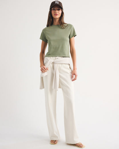 Abercrombie Essential Polished Skimming Tee