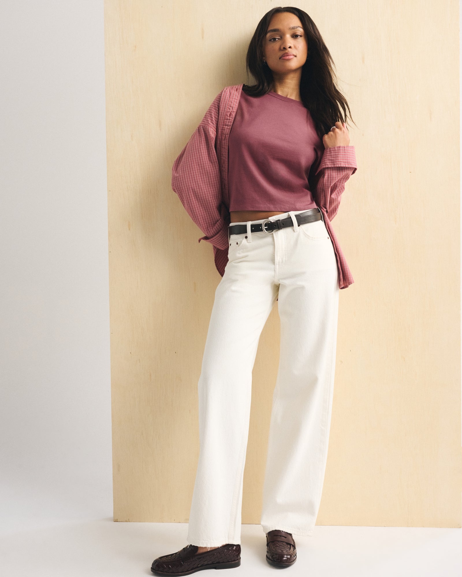 Abercrombie Essential Polished Skimming Tee