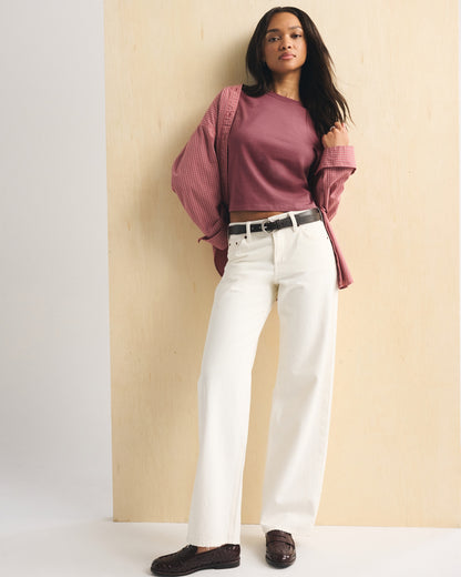 Abercrombie Essential Polished Skimming Tee