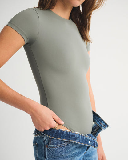 Abercrombie Seamless Fabric Tee Bodysuit