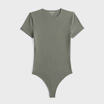 Abercrombie Seamless Fabric Tee Bodysuit