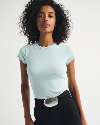 Abercrombie Tuckable Vintage Jersey Baby Tee