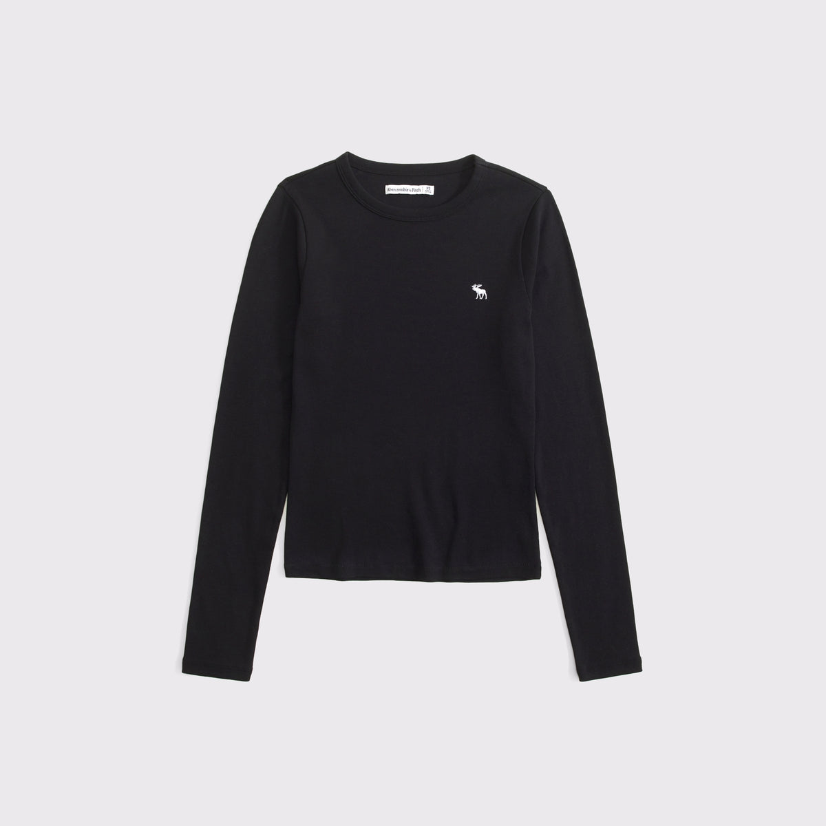 Abercrombie Long-Sleeve Tuckable Jersey Baby Tee