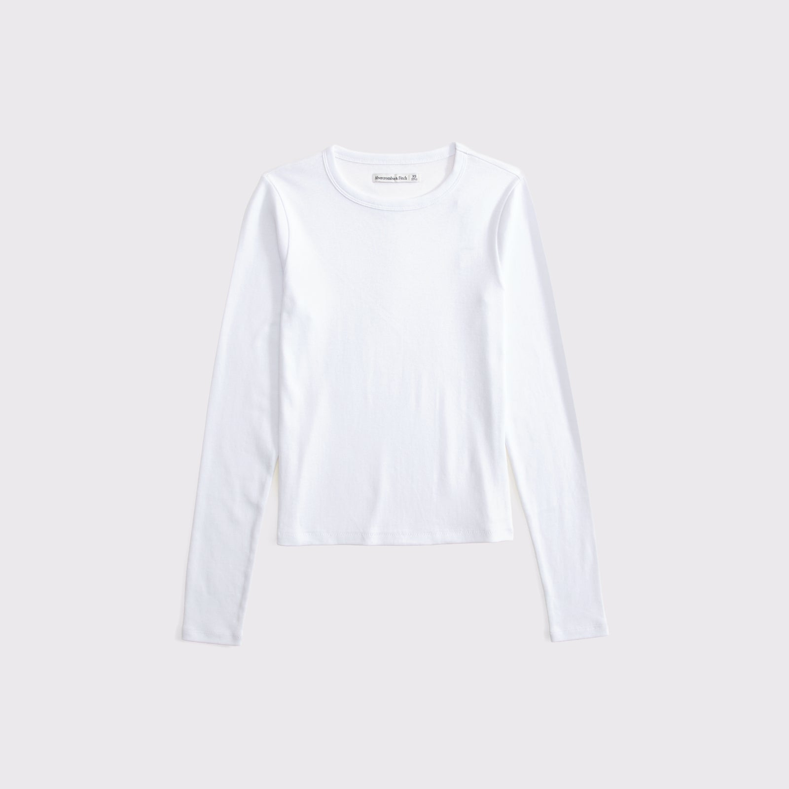 Abercrombie Long-Sleeve Tuckable Jersey Baby Tee