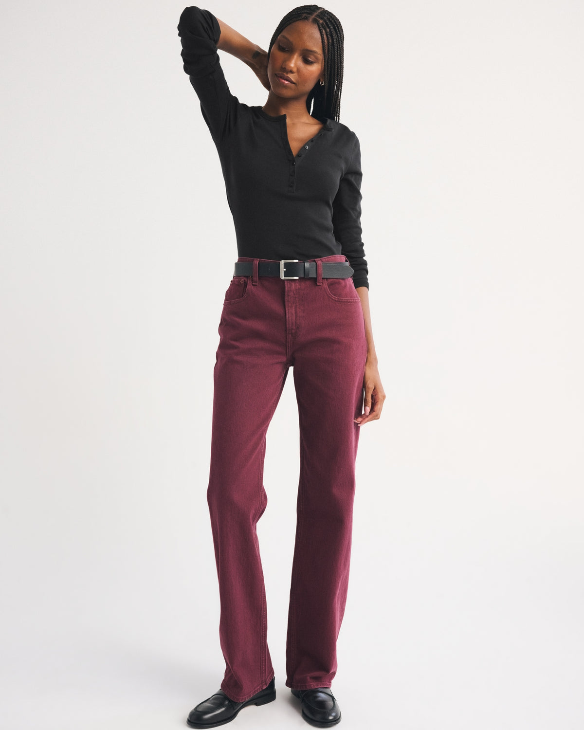 Abercrombie Long-Sleeve Henley