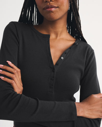 Abercrombie Long-Sleeve Henley