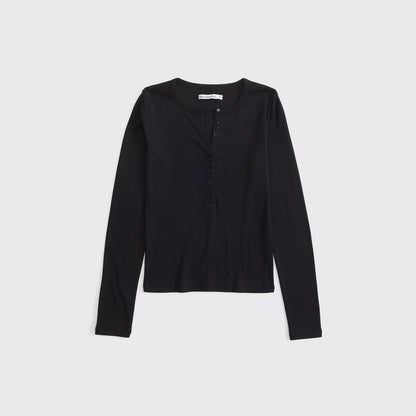 Abercrombie Long-Sleeve Henley