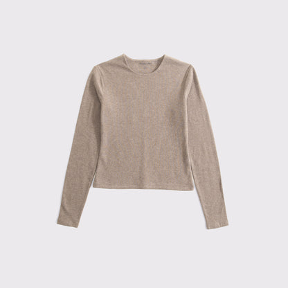 Abercrombie Long-Sleeve Double-Lined Baby Tee