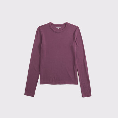 Abercrombie Long-Sleeve Modal-Blend Lounge Tee