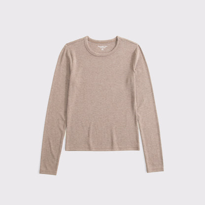 Abercrombie Long-Sleeve Modal-Blend Lounge Tee