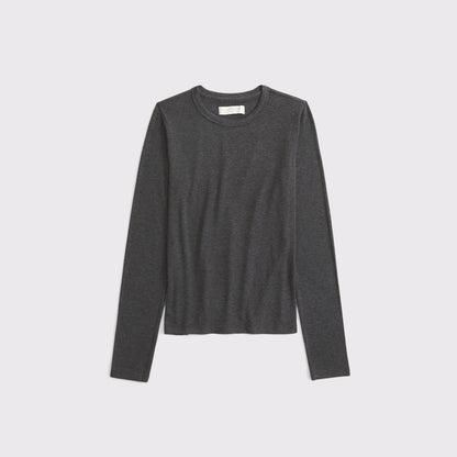 Abercrombie Long-Sleeve Modal-Blend Lounge Tee