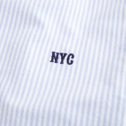 Abercrombie Abbode Oversized Embroidered Oxford Shirt
