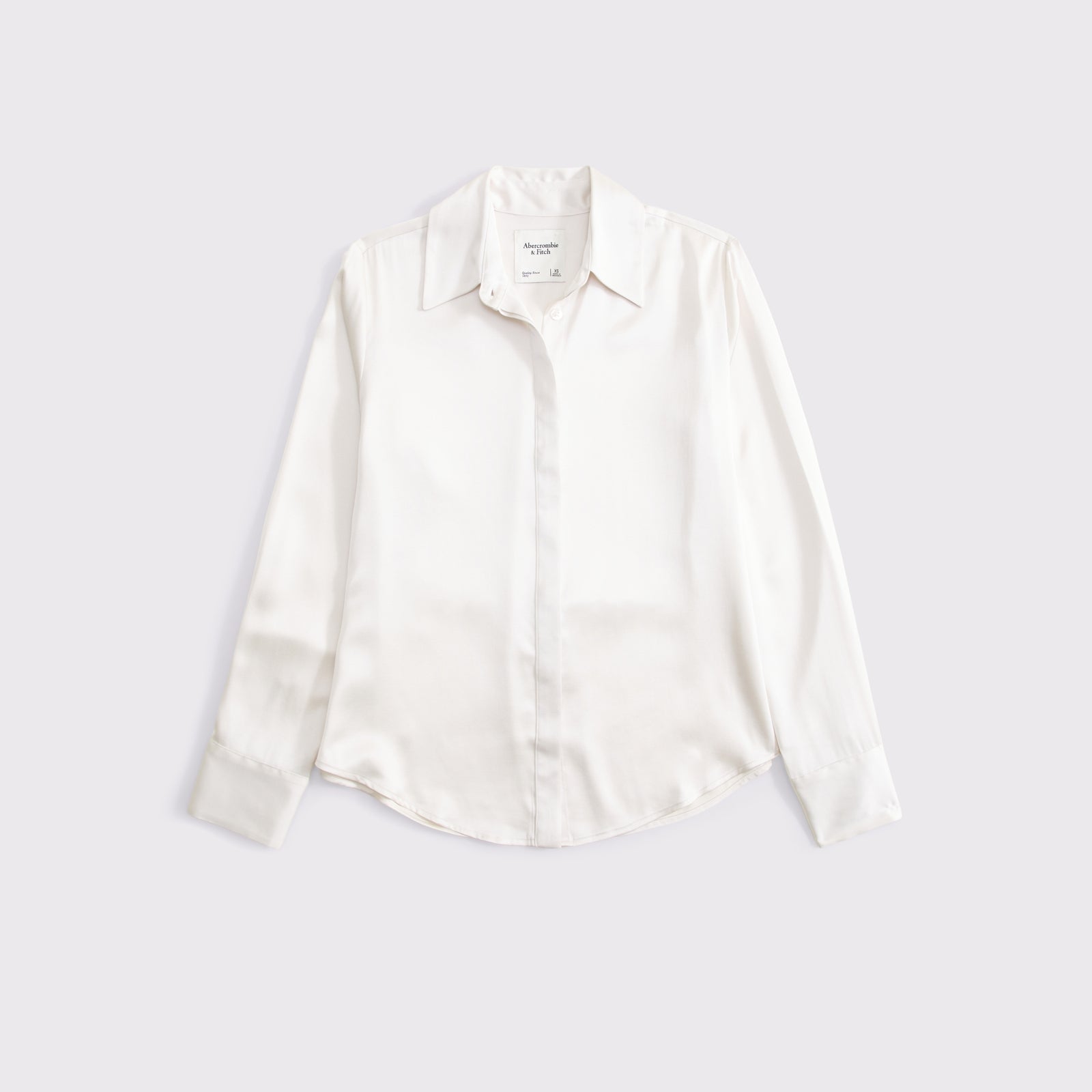 Abercrombie Satin Button-Through Shirt