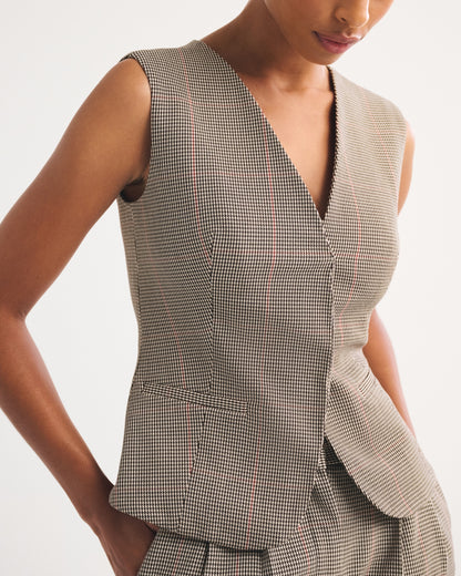 Abercrombie Tie-Back Suiting Vest