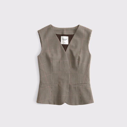 Abercrombie Tie-Back Suiting Vest