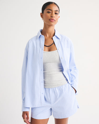 Abercrombie Oversized Poplin Shirt